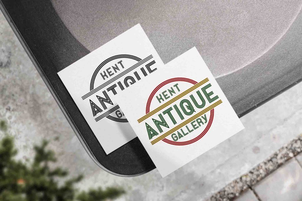 antique gallery logo sample