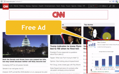 cnn browser notification ad example callout